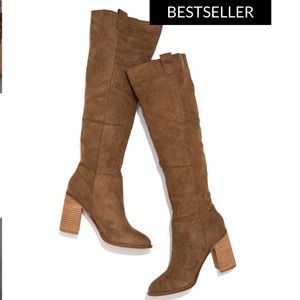 VICI SAINT SLOUCH BOOT - CAMEL - 8